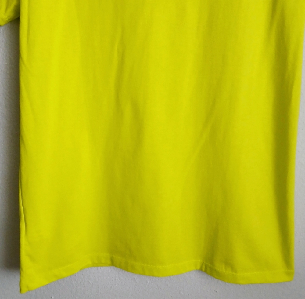 NWT Old Navy Size S NASA Graphic Tee - Neon Yellow Men’s T-Shirt - Picture 6 of 10
